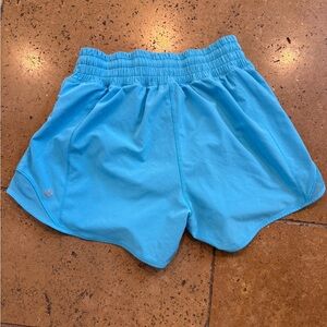 Lululemon Athletica Light Blue Athletic Shorts